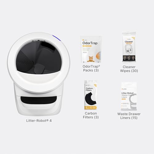 Litter Robot 4 Supply Bundle (White / Supply Bundle)