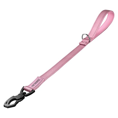 Short Traffic Dog Leash for Small Medium Large Dogs (M / Pink)