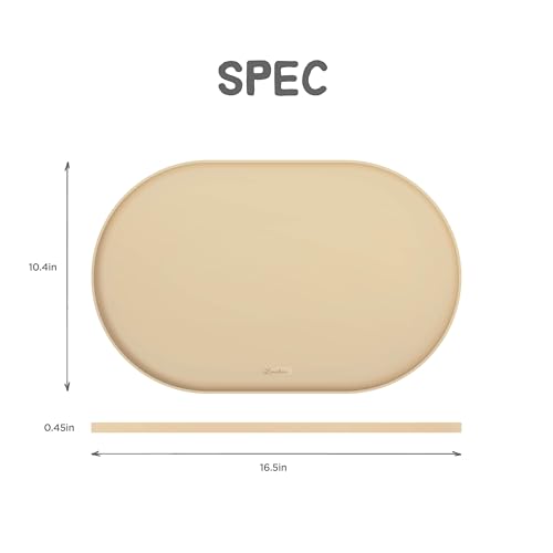 Dog Food Mat Made of Premium Food (Brown)