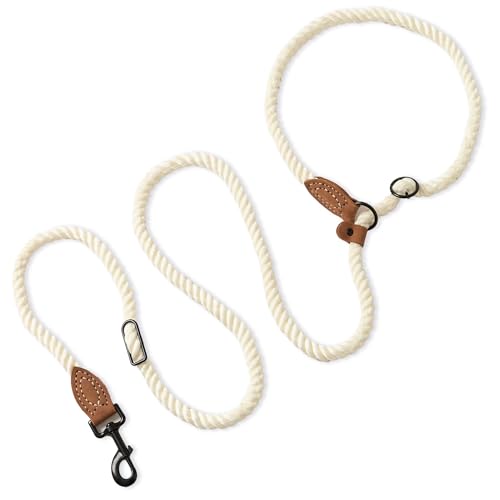 Hands Free Dog Leash (Cream / 8FT Hands Free)