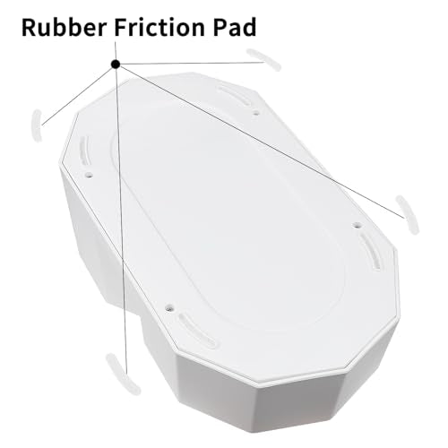 Dog Water Bowl Dispenser (White / 6L Without Filter)