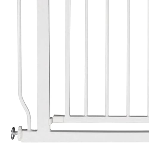Easy Walk Thru Baby Safety Gate (36-inch Tall, White)