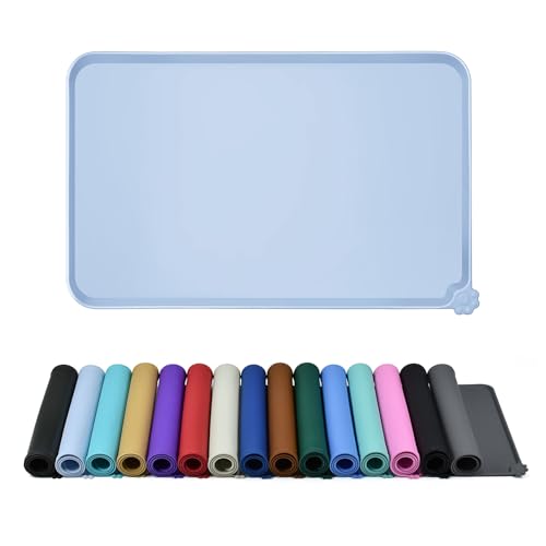 Silicone Pet Feeding Mat (Warship / 18.5" x 11.5")