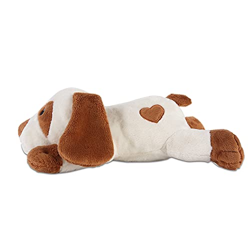 Heartbeat Dog Toy for Puppy (White)