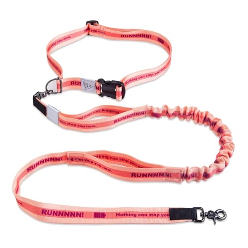 Hands Free Dog Leash (Pink)