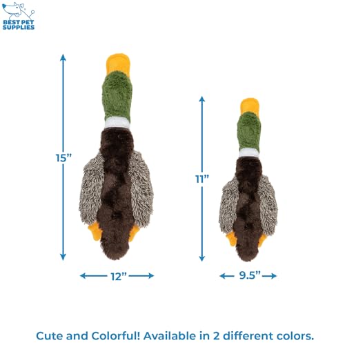 Interactive Squeaky Dog Chew Toy (Duck (Mystery Box) / Large)
