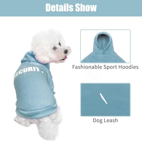 Security Dog Hoodie (#1 Blue(Security) / Medium (All Breed Sizes))