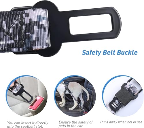 Tactical Bungee Shock Absorbing No Pull Strong Dog Leash (ACU)