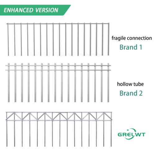 10 Pack 32" L x 10" H Animal Barrier Fence (32"x10" 10 pack / Black)