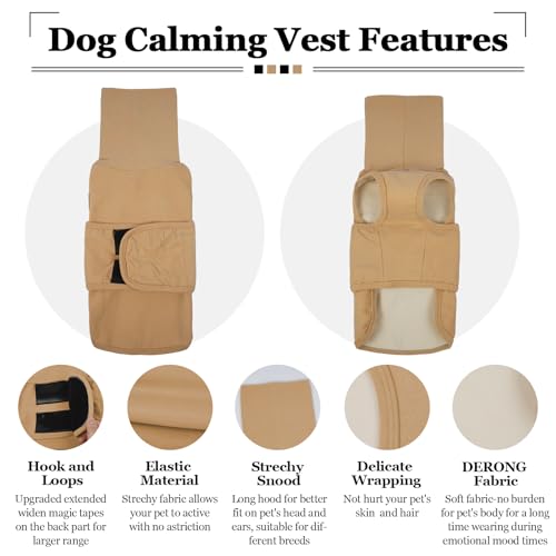 Anxiety Dog Vest (XL / LightKhaki)