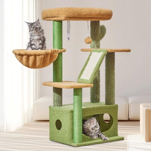 Cactus Cat Tree (Cactus / 38.5 Inches)