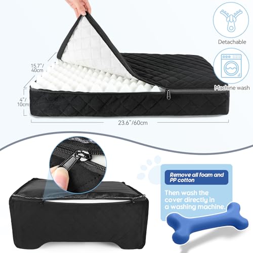Dog Car Seat for Medium (Black)