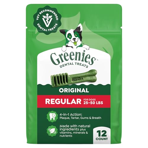 Regular Dental Dog Treats (12 Count (Pack of 1))
