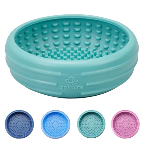 Dog Lick Bowl (L / Teal)