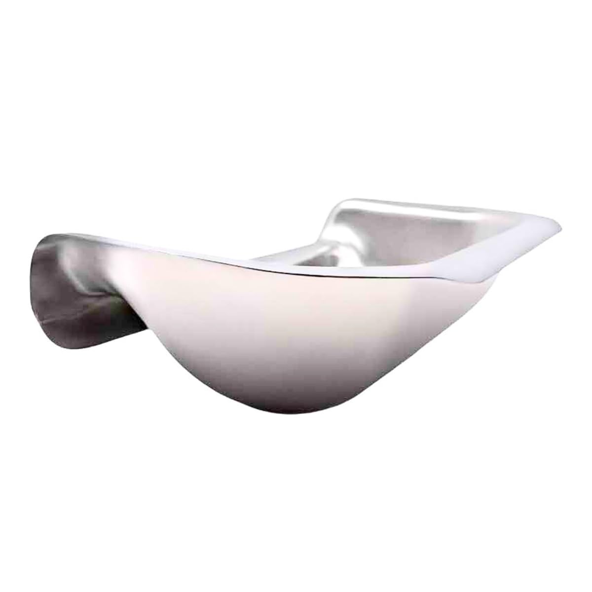 7.25 Inch Tall Elevated Dog Bowls for Medium & Small Dogs (Gray)