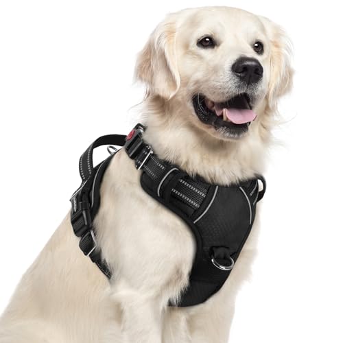 Dog Harness for Large (Black / X-Large)