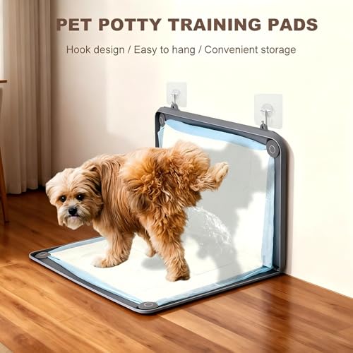 Silicone Pee Pad Holder for Dogs (23"D x 23"W x 1"H)