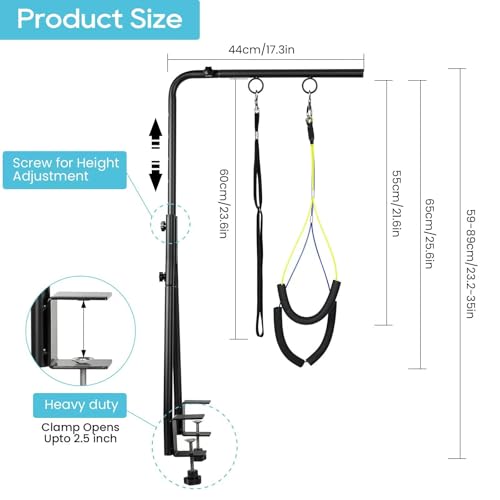Adjustable Dog Grooming Arm with Heavy (Style 2 / Large)