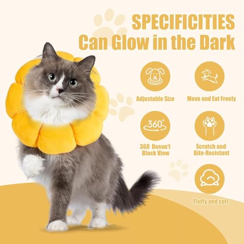 Soft Dog Cone for Dogs and Cats (S)