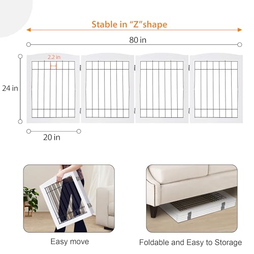 4 Panel Extra (24"Height-4 Panel / White)
