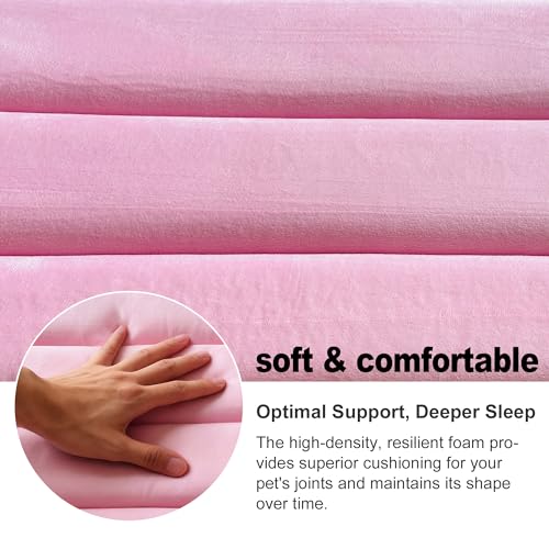 Dog Crate Pad (XS(18"*12"*1.5") / New-Pink-1pc)