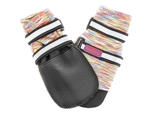 All Weather Neoprene Paw Protector Dog Boots with Reflective Straps in 5 Sizes! (XXL)