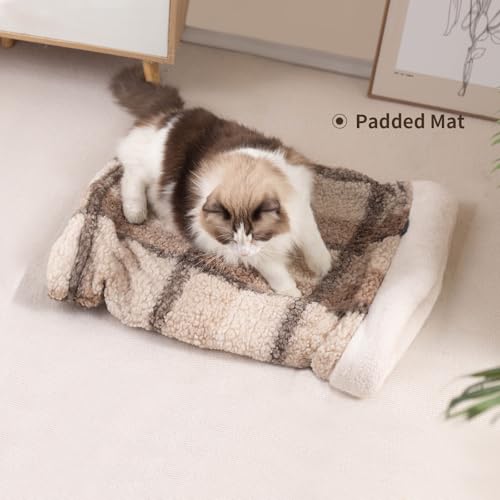 Cat Bed Cave Sleeping Bag (khaki)