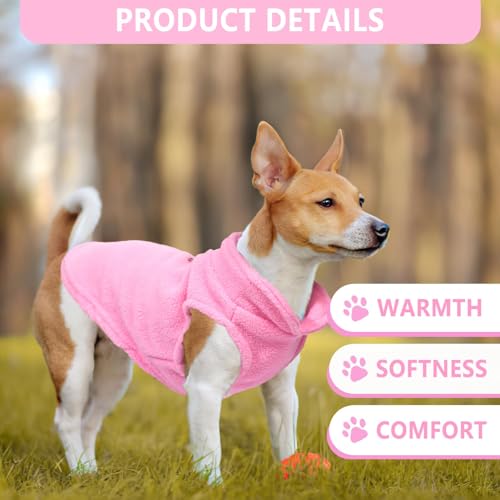 2 Pack XXXL Dog Sweater (pink,light pink / XXX-Large(37-49lbs))