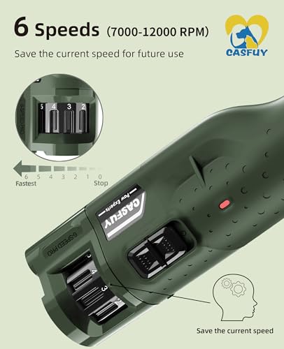 Dog Nail Grinder Quiet (Green)