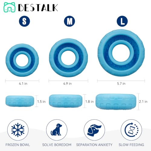 Dog Enrichment Lick Bowl (Small / Light blue)