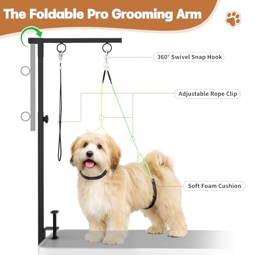 Dog Grooming Table Arm