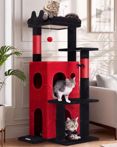 Gothic Cat Tree Tower for Indoor Cats Large Adult (Gothic / XL)