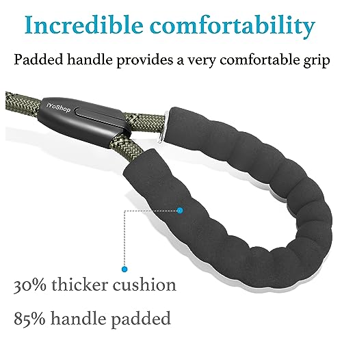 Double Dog Leash (Military Green / Medium)