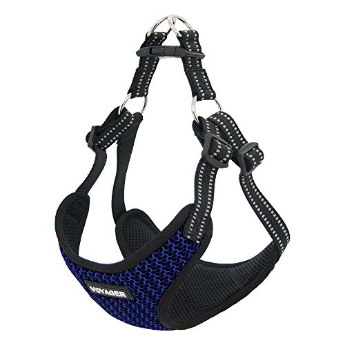 Voyager Step in Flex Adjustable Dog Harness (Harness (Baby Blue) / XL)