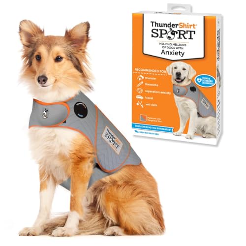 for Dogs Calming Anxiety Vest (Large / Platinum)