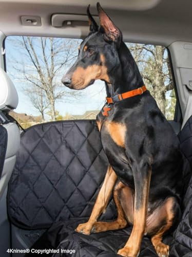 Durable Car Door Protector for Dogs (Grey)