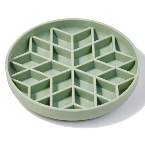 Slow Feeder Dog Bowl (Sage Green)