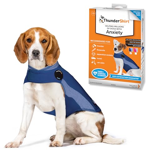 for Dogs Calming Anxiety Vest (Blue / Medium)