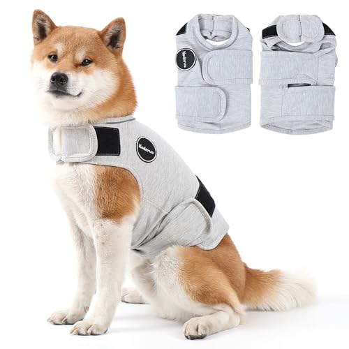 Dog Anxiety Jacket (X-Small / Light Grey)