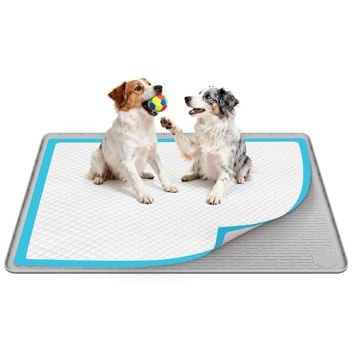 40"x28" Pee Pad Holder for Dogs Puppy Pad Holder Grey (40"x28" Grey)