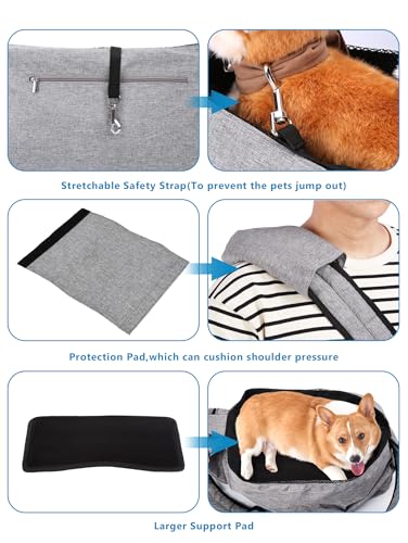 XL Dog Sling 15 (Grey)