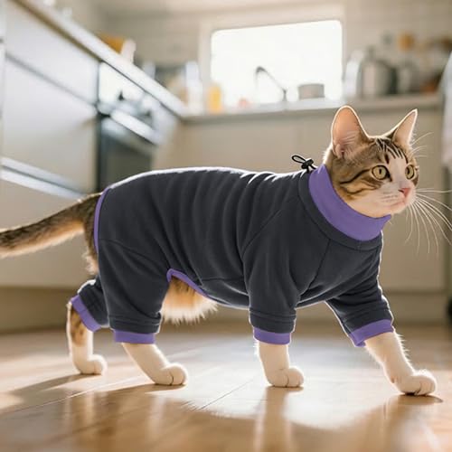 Sticky Hair Cat Clothes (Large / Black)