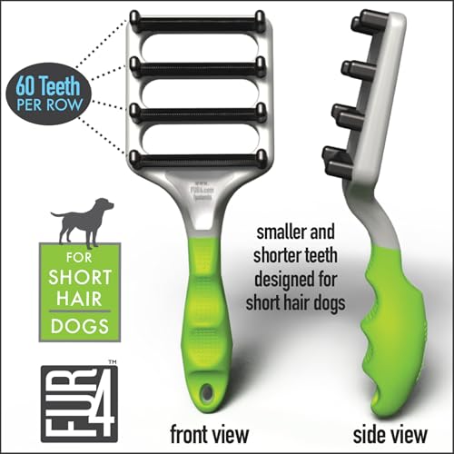 deShedding Dog Brush for Short Hair Dogs (Short Hair)