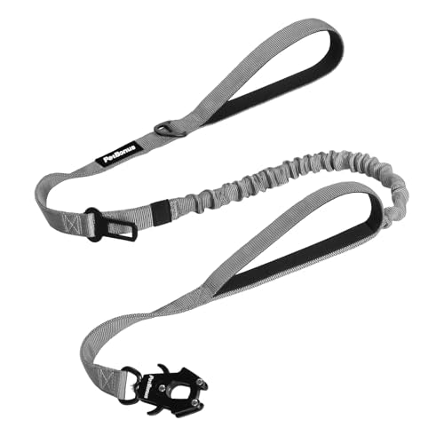 Heavy Duty Tactical Dog Leash (Grey)