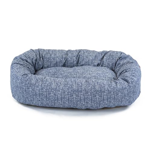 Bagel Calming Dog Bed (Palette Heathered Navy Blue)