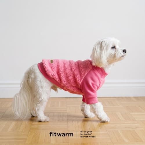 Sherpa Dog Sweater (X-Large / Light Pink)