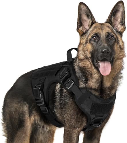 Tactical Dog Harness X (Black / X-Large)