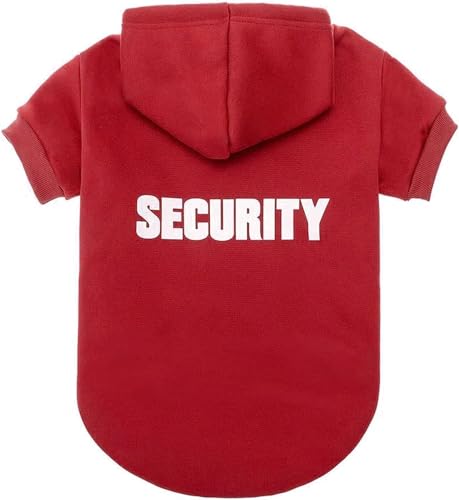 Security Dog Hoodie (#1 Red(Security) / X-Large/XX-Large (All Breed Sizes))