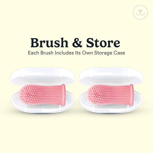 Dog Toothbrush (Pink (2-pack))