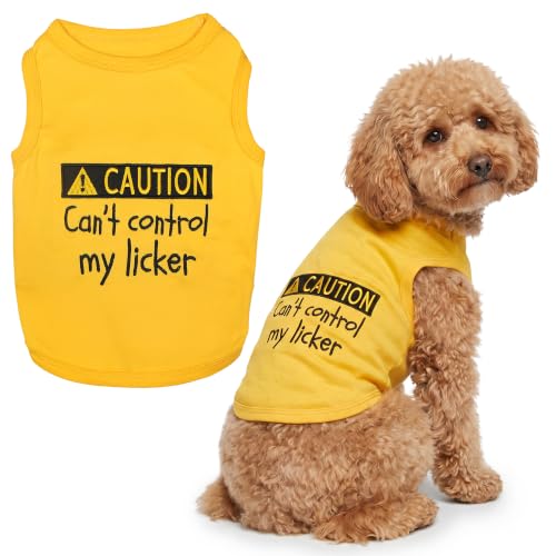 Dog Shirt 100% Cotton Shirts for Large Dogs (L(12-18lbs))